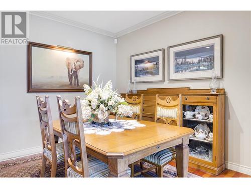 2259 Capistrano Drive, Kelowna, BC - Indoor Photo Showing Dining Room