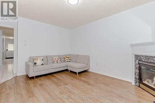 3256 Camberwell Drive, Mississauga, ON - Indoor Photo Showing Living Room With Fireplace