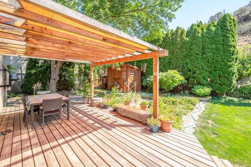 830 Three Mile Road, Penticton, BC - Outdoor With Deck Patio Veranda With Exterior