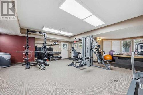 401, 70 Royal Oak Plaza Nw, Calgary, AB - Indoor Photo Showing Gym Room