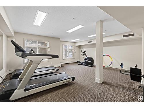 #467 11517 Ellerslie Rd Sw, Edmonton, AB - Indoor Photo Showing Gym Room