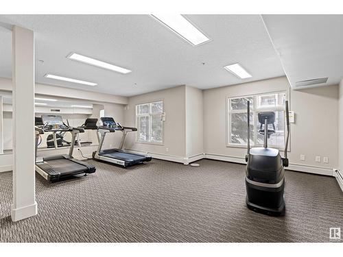 #467 11517 Ellerslie Rd Sw, Edmonton, AB - Indoor Photo Showing Gym Room