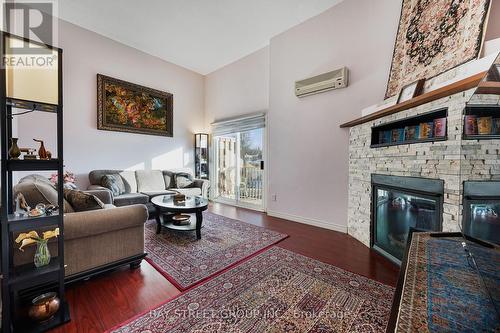 30 - 80 Old Country Drive, Kitchener, ON - Indoor Photo Showing Living Room With Fireplace