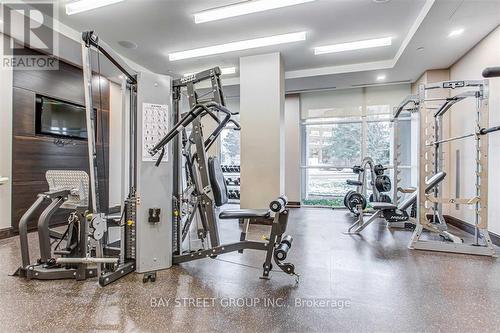 3306 - 275 Yorkland Road, Toronto, ON - Indoor Photo Showing Gym Room