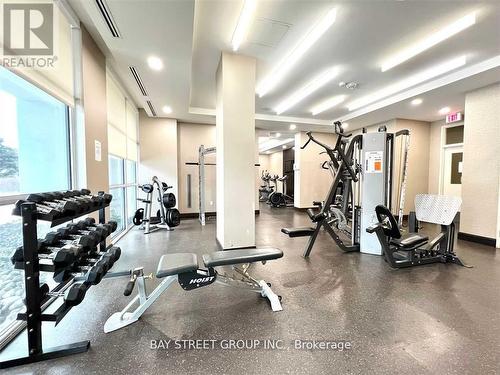 3306 - 275 Yorkland Road, Toronto, ON - Indoor Photo Showing Gym Room