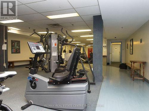 1111 - 716 The West Mall, Toronto, ON - Indoor Photo Showing Gym Room