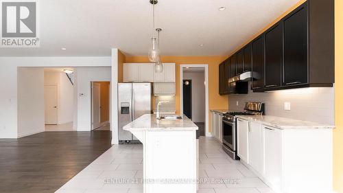 2005 Wateroak Drive, London, ON - Indoor Photo Showing Kitchen With Stainless Steel Kitchen With Upgraded Kitchen