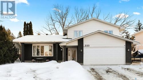 223 Sunset Drive, Regina, SK - Outdoor With Facade