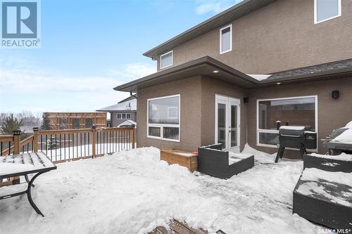 526 Baltzan Bay, Saskatoon, SK - Outdoor With Deck Patio Veranda With Exterior