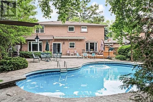 4069 Lakeshore Road, Burlington, ON - Outdoor With In Ground Pool With Deck Patio Veranda With Backyard