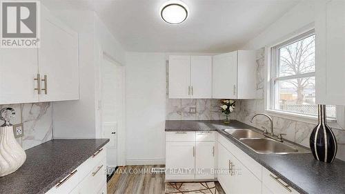 259 Ross Avenue, Kitchener, ON - Indoor Photo Showing Kitchen With Double Sink