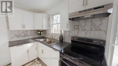 259 Ross Avenue, Kitchener, ON - Indoor Photo Showing Kitchen With Double Sink