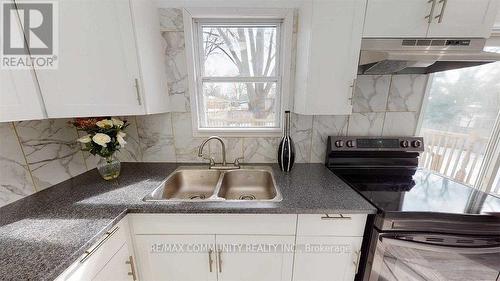 259 Ross Avenue, Kitchener, ON - Indoor Photo Showing Kitchen With Double Sink