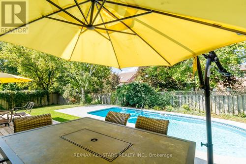 2 Harpers Croft, Markham, ON - Outdoor With In Ground Pool With Backyard