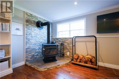 104 Point Road, Saint John, NB - Indoor With Fireplace