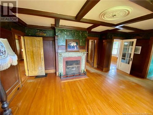 43 Moores Mills Road, Moores Mills, NB - Indoor With Fireplace