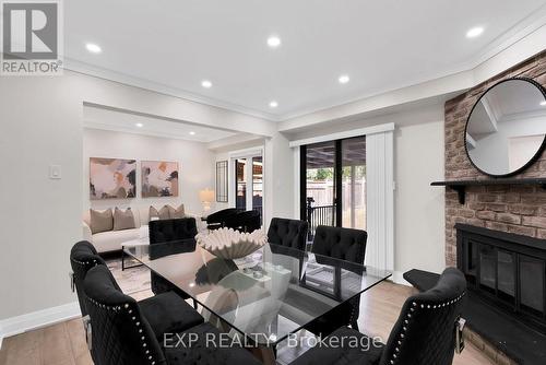 746 Greycedar Crescent, Mississauga, ON - Indoor With Fireplace