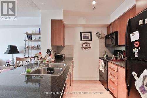 2531 - 35 Viking Lane, Toronto, ON - Indoor Photo Showing Kitchen With Double Sink