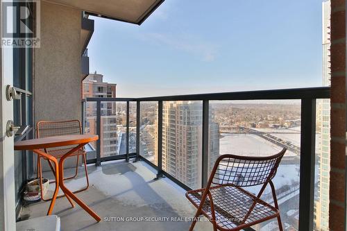 2531 - 35 Viking Lane, Toronto, ON - Outdoor With Balcony With Exterior