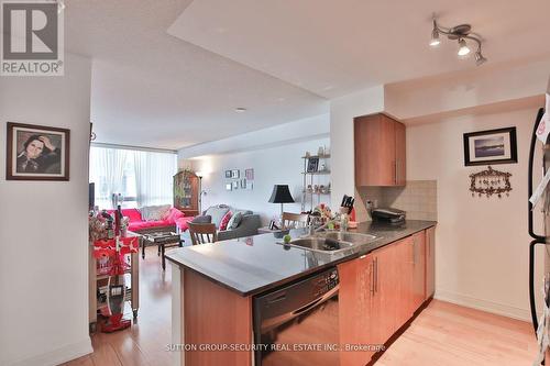 2531 - 35 Viking Lane, Toronto, ON - Indoor Photo Showing Kitchen With Double Sink