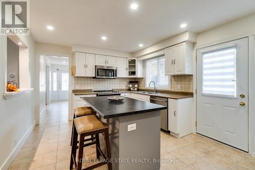 3448 Caplan Crescent, Burlington (Palmer), ON - Indoor Photo Showing Kitchen With Double Sink