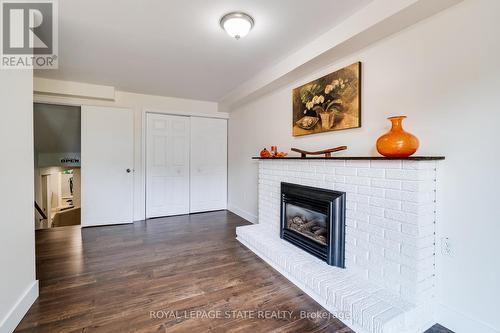 3448 Caplan Crescent, Burlington (Palmer), ON - Indoor Photo Showing Living Room With Fireplace