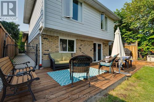 3448 Caplan Crescent, Burlington (Palmer), ON - Outdoor With Deck Patio Veranda With Exterior