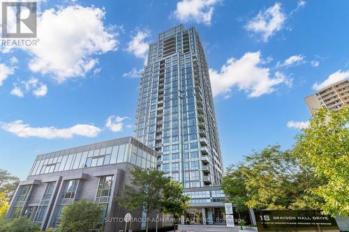 2402 - 18 Graydon Hall Drive, Toronto, ON - Outdoor With Facade