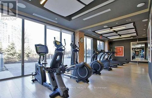 2402 - 18 Graydon Hall Drive, Toronto (Parkwoods-Donalda), ON - Indoor Photo Showing Gym Room