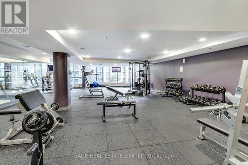 720 - 219 Fort York Boulevard, Toronto (Waterfront Communities), ON - Indoor Photo Showing Gym Room