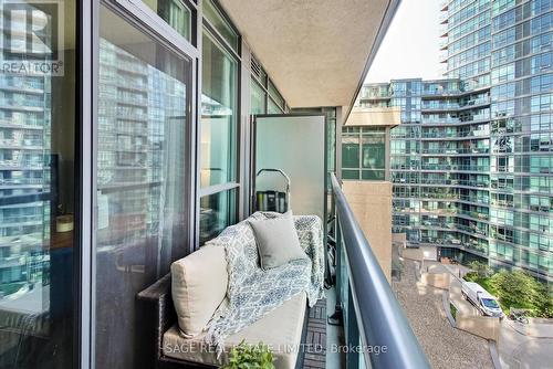 720 - 219 Fort York Boulevard, Toronto (Waterfront Communities), ON - Outdoor With Balcony