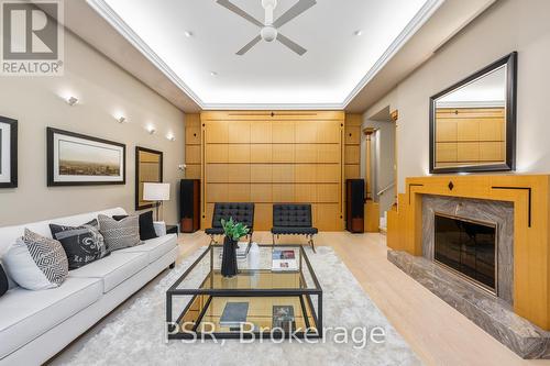 37 Strathearn Road, Toronto (Humewood-Cedarvale), ON - Indoor Photo Showing Living Room With Fireplace