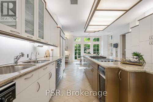 37 Strathearn Road, Toronto, ON - Indoor Photo Showing Kitchen With Double Sink With Upgraded Kitchen