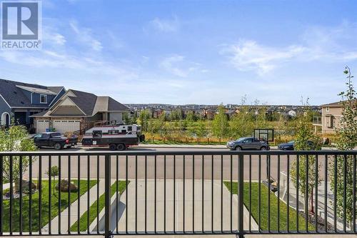 246 Sage Meadows Green Nw, Calgary, AB - Outdoor With Balcony