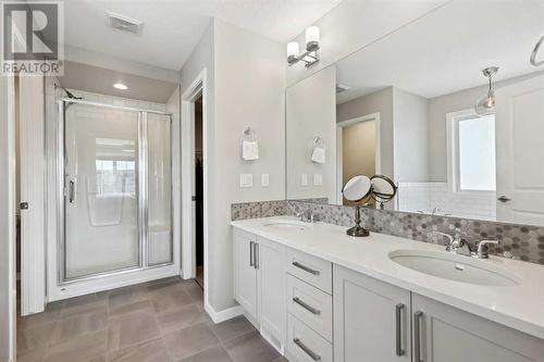 246 Sage Meadows Green Nw, Calgary, AB - Indoor Photo Showing Bathroom