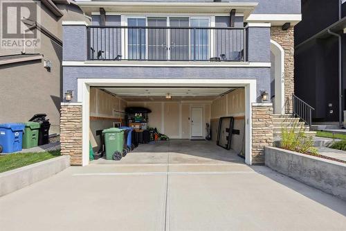 246 Sage Meadows Green Nw, Calgary, AB - Outdoor With Balcony