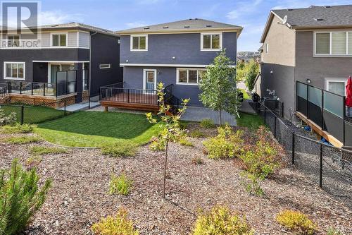 246 Sage Meadows Green Nw, Calgary, AB - Outdoor With Deck Patio Veranda