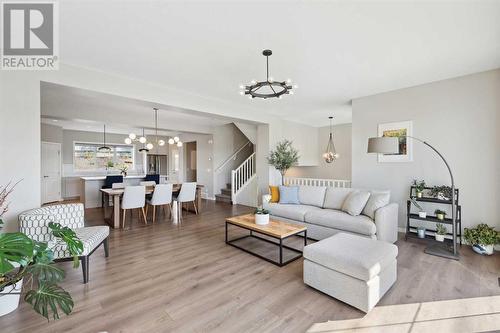 246 Sage Meadows Green Nw, Calgary, AB - Indoor Photo Showing Living Room