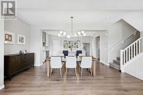 246 Sage Meadows Green Nw, Calgary, AB - Indoor Photo Showing Dining Room