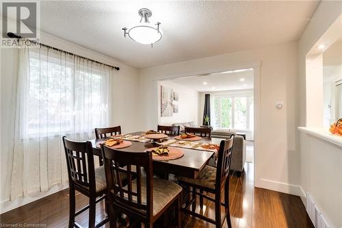 3448 Caplan Crescent, Burlington, ON - Indoor Photo Showing Dining Room