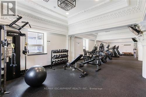 1105 - 112 King Street E, Hamilton, ON - Indoor Photo Showing Gym Room