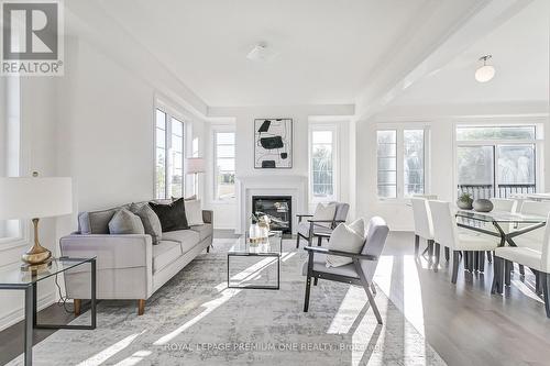 100 Limestone Lane, Melancthon, ON - Indoor Photo Showing Living Room With Fireplace