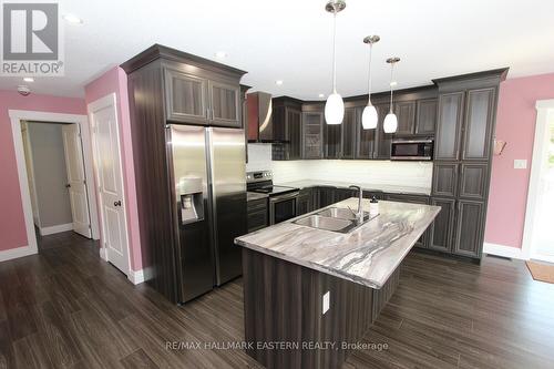 26 Mcgill Street, Marmora And Lake, ON - Indoor Photo Showing Kitchen With Double Sink With Upgraded Kitchen