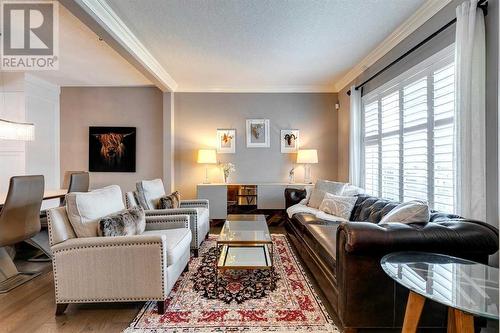 51 Evergreen Manor Sw, Calgary, AB - Indoor Photo Showing Living Room