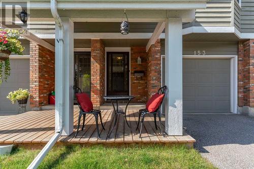 Front Covered Porch - 153 Woodglen Grove Sw, Calgary, AB - Outdoor