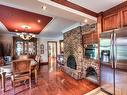 Dining room - 1105 Rue Marois, Laval (Sainte-Dorothée), QC  - Indoor With Fireplace 