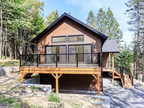 ExtÃ©rieur - 2100 Rue Wilfrid, Val-David, QC - Outdoor With Deck Patio Veranda