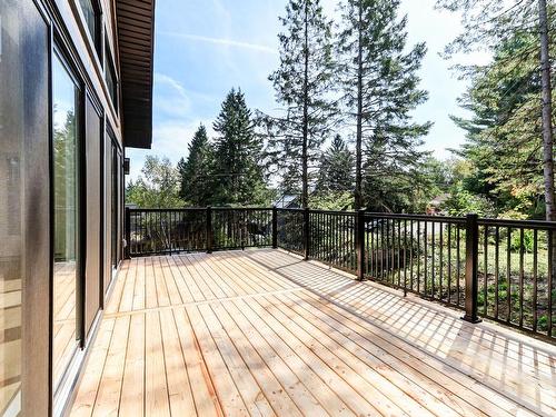 Balcon - 2100 Rue Wilfrid, Val-David, QC - Outdoor With Deck Patio Veranda With Exterior