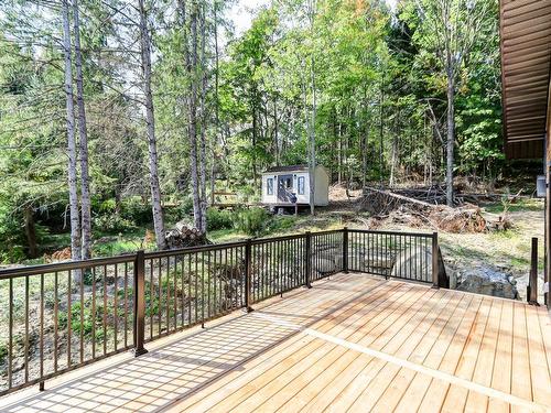 Balcon - 2100 Rue Wilfrid, Val-David, QC - Outdoor With Exterior