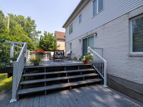 Patio - 188 Rue Sidney-Cunningham, Beaconsfield, QC - Outdoor With Deck Patio Veranda With Exterior